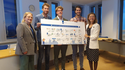 Alle partijen die bij het ondertekenen van het bouwmaterialenakkoord aanwezig waren